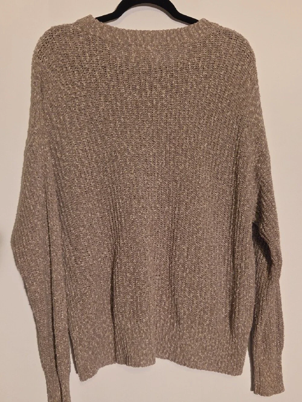 Universal Thread Women's Crewneck Sweater - Taupe Beige - Picture 2 of 7